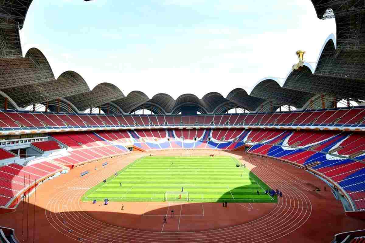 Il nordcoreano Rungrado May Day Stadium è al momento lo stadio più grande al mondo